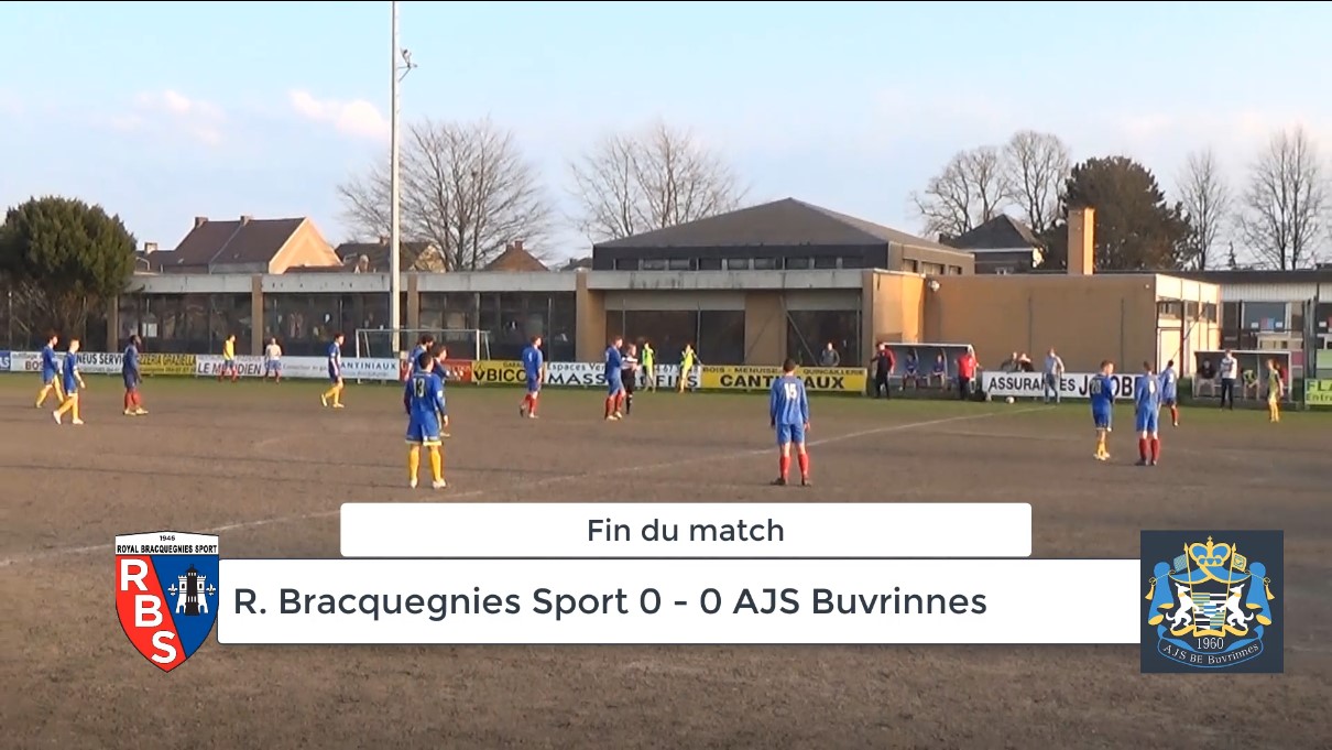 P4: Bracquegnies sport – AJS Buvrinnes 0-0 : résumé en vidéo post thumbnail image