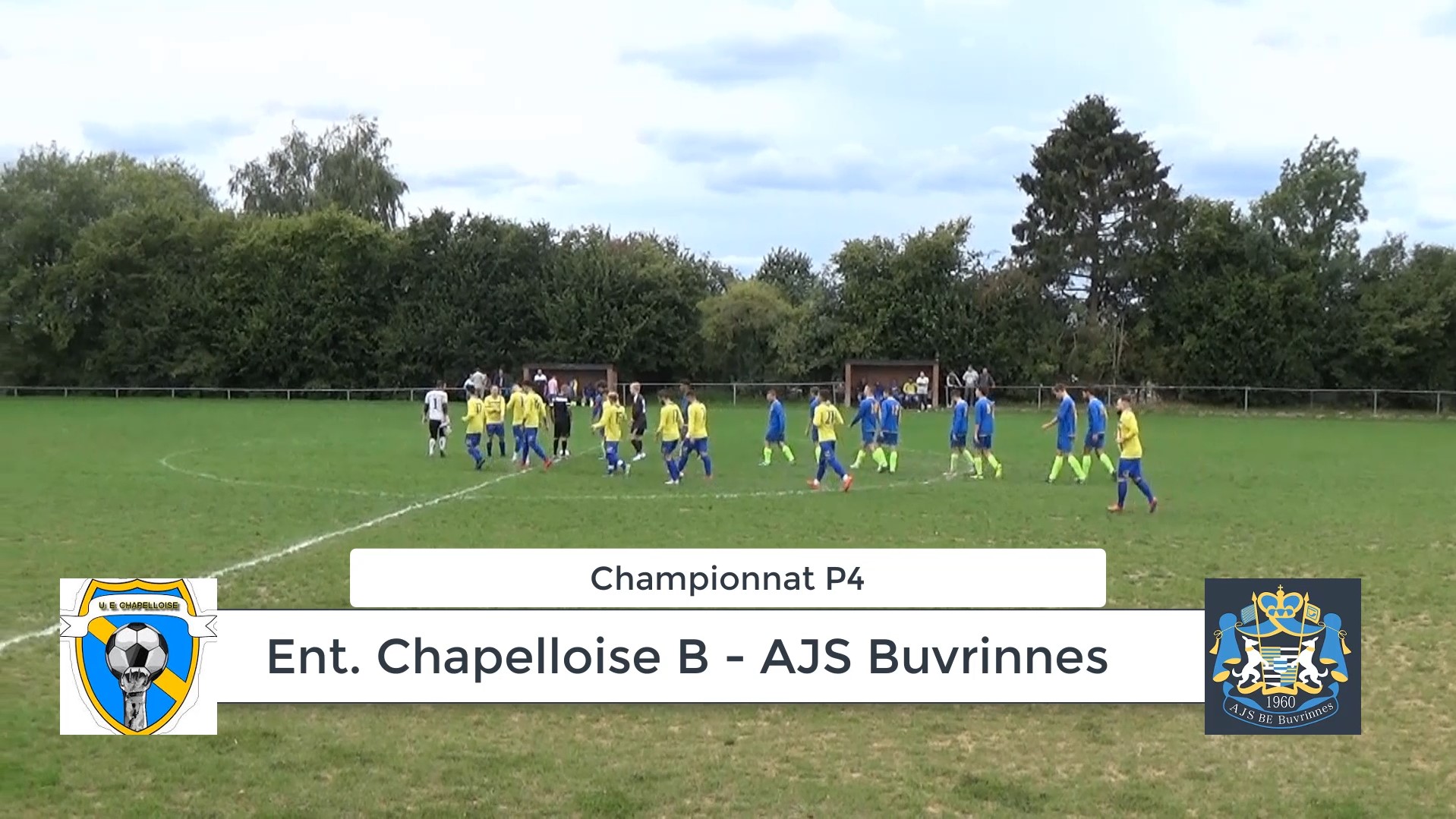 P4 : Ent. Chapelloise B – AJS Buvrinnes 1-3 (1-0) match arrêté – résumé en vidéo post thumbnail image