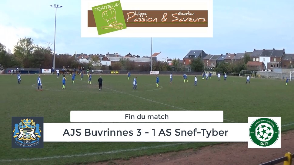 P4 : AJS Buvrinnes – AS Snef-Tyber 3-1 (1-1) : résumé en vidéo post thumbnail image