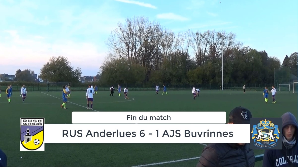P4 : RUS Anderlues – AJS Buvrinnes 6-1 (3-0) résumé en vidéo post thumbnail image