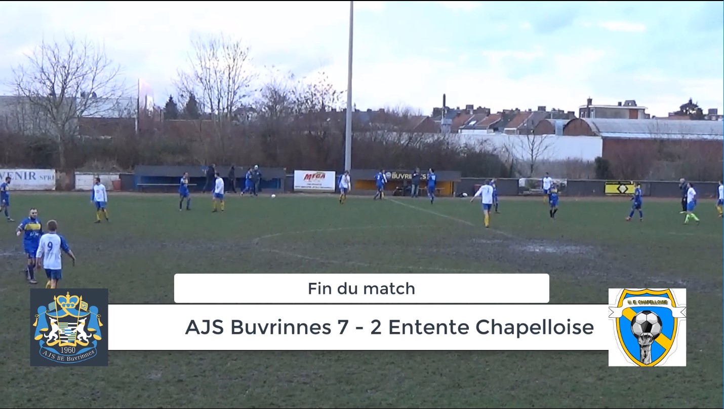 P4 : AJS Buvrinnes – UE Chapelloise